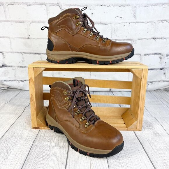 Eddie Bauer Bradley 2 Leather Waterproof Hiking Boots 12 - Picture 1 of 8